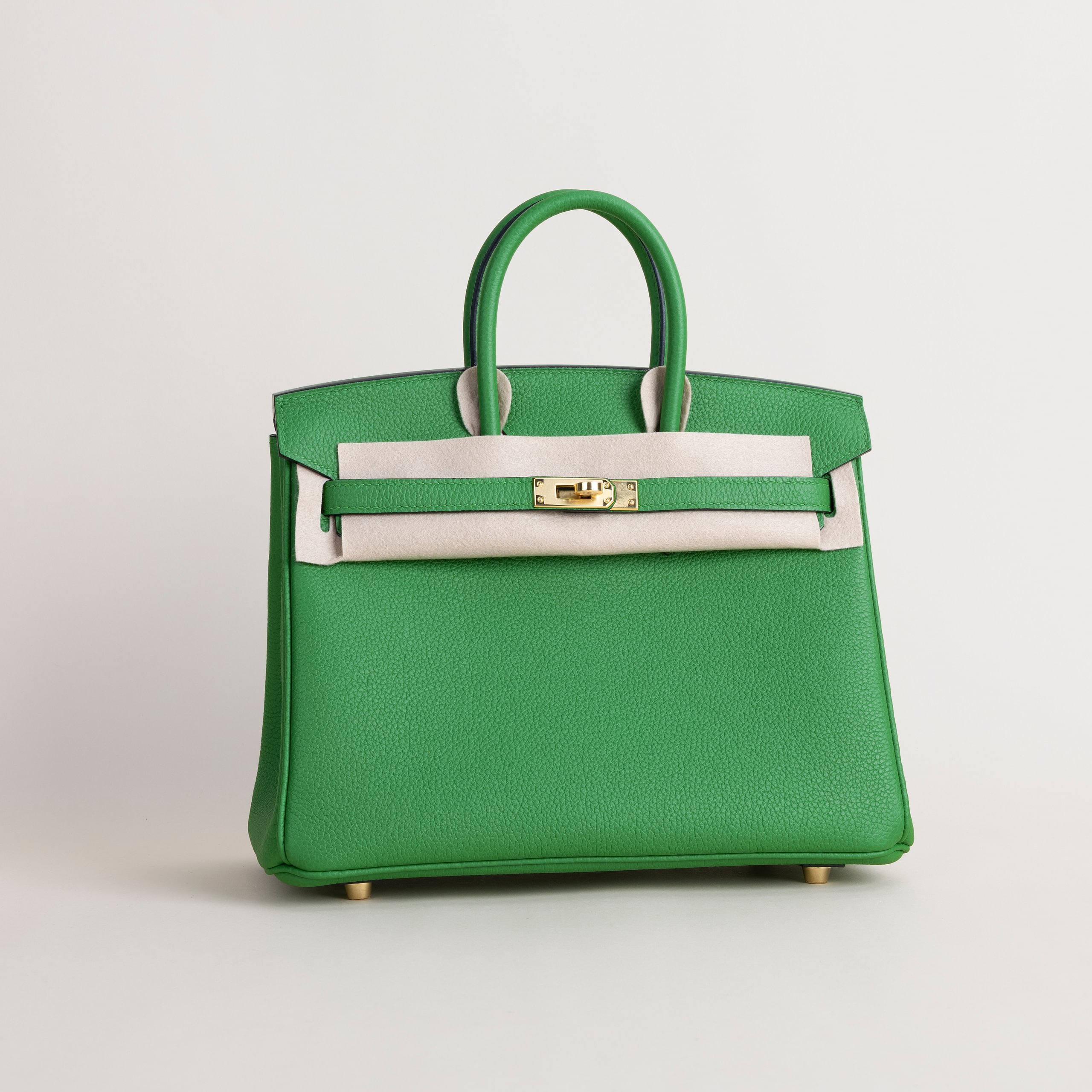 Birkin 25 togo Bambou GHW