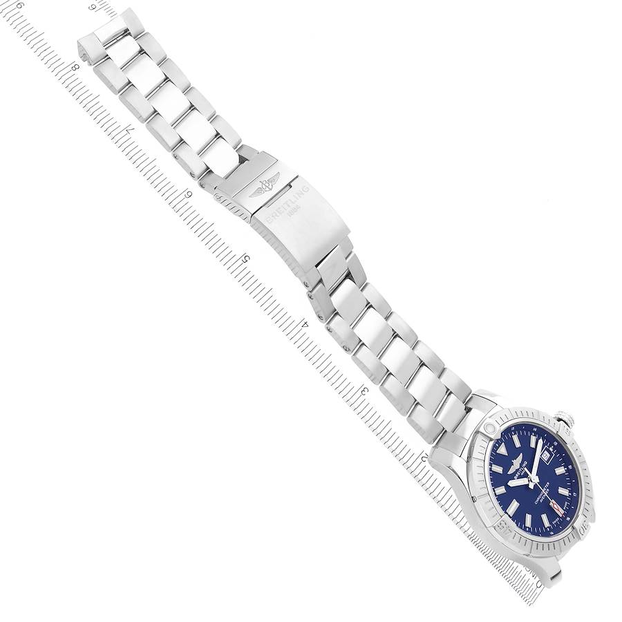 Breitling Avenger 43mm Blue Dial Steel Mens Watch A17318