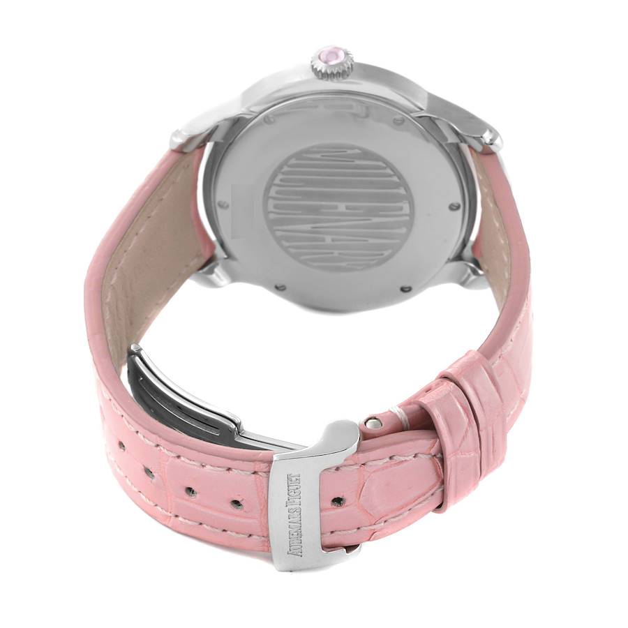 Audemars Piguet Millenary Steel Diamond Ladies Watch 77301ST