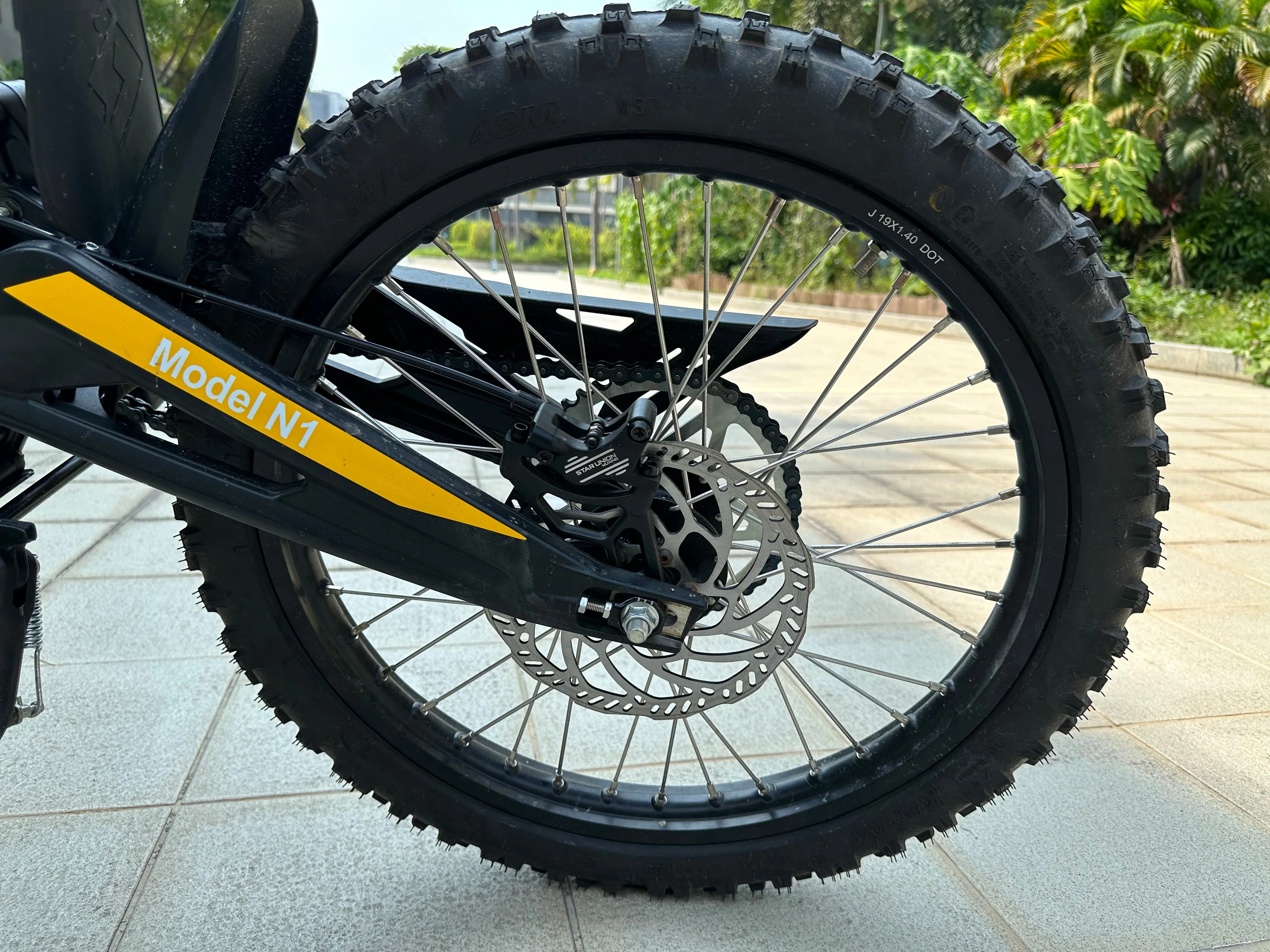 Natkie N1 All-Terrain Electric Motorcycle