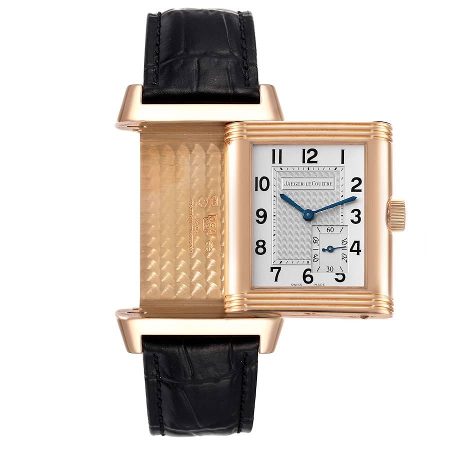 Jaeger LeCoultre Grande Reverso Rose Gold Mens Watch Q3012420