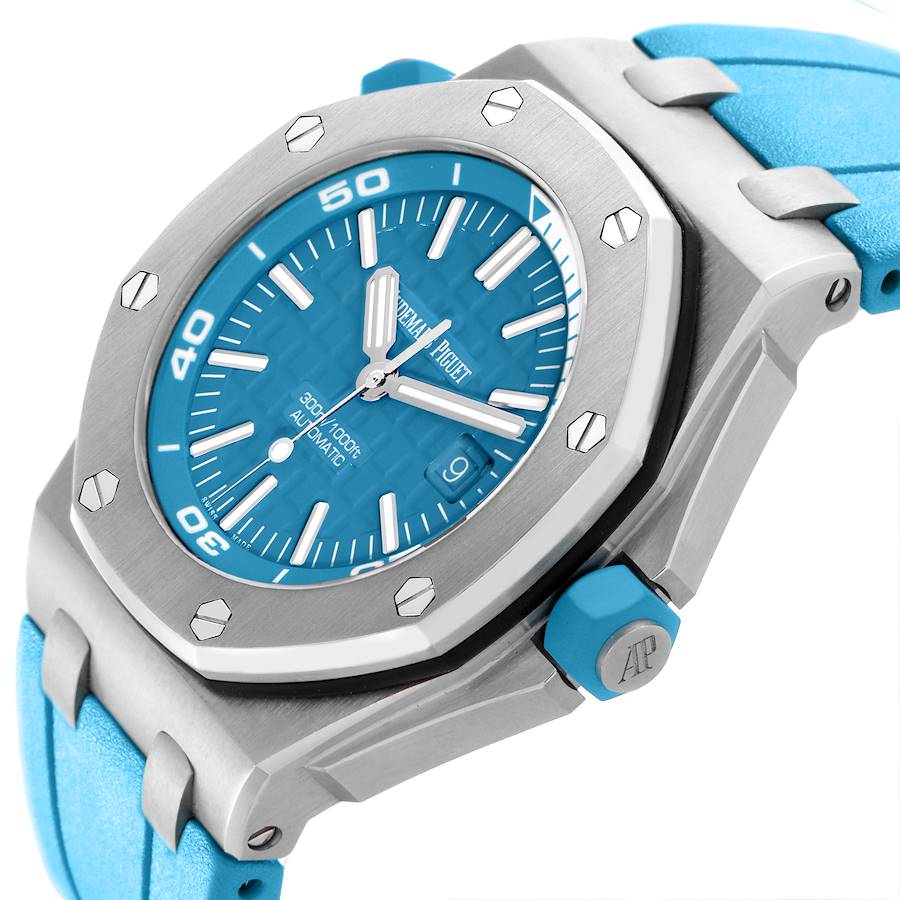 Audemars Piguet Royal Oak Offshore Diver Steel Mens Watch 15710ST