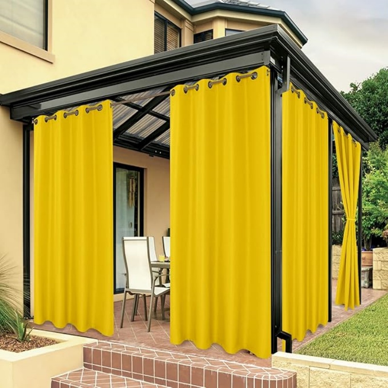 Waterproof Indoor/Outdoor Curtains