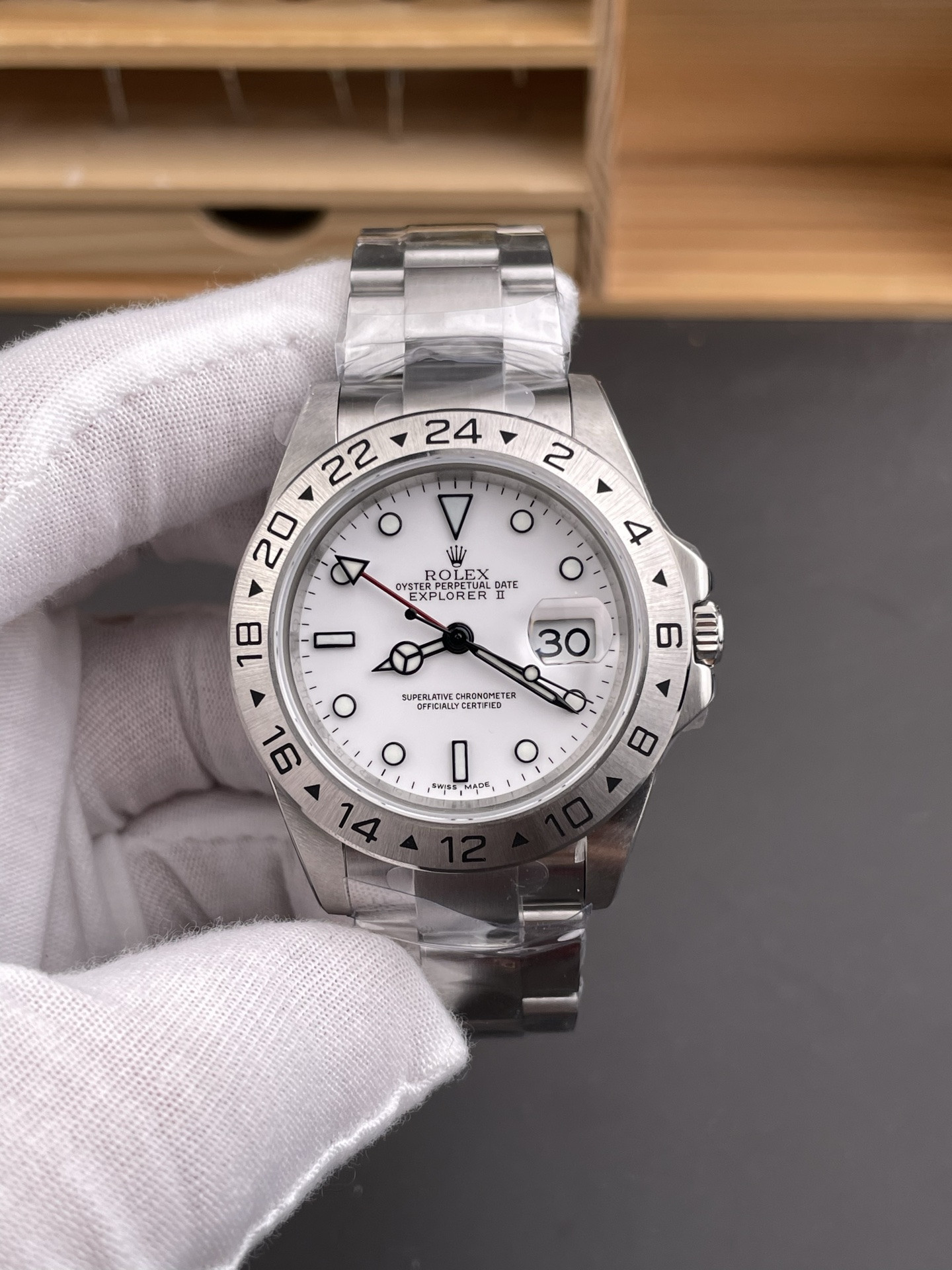 Vintage Explorer II White Dial