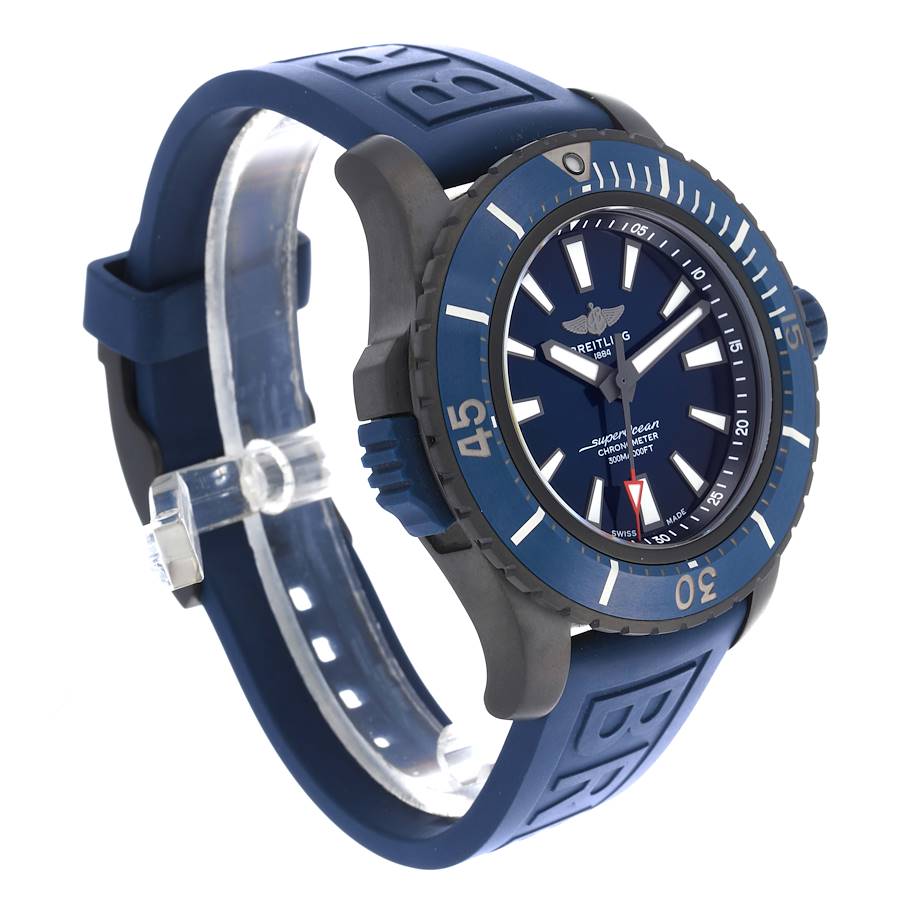 Breitling Superocean 48 Blue Dial Titanium Mens Watch V17369