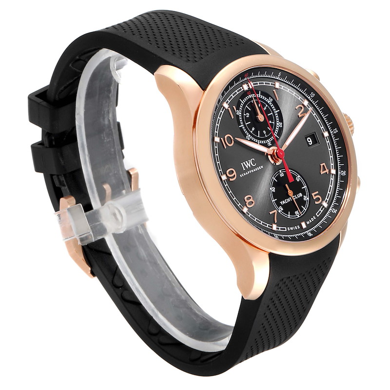 IWC Portuguese Yacht Club Rose Gold Chronograph Watch IW390209