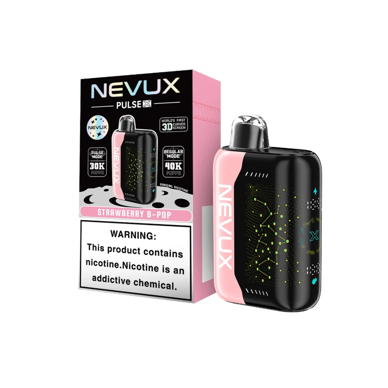 NEVUX 40K Strawberry b pop - Nevux Vape