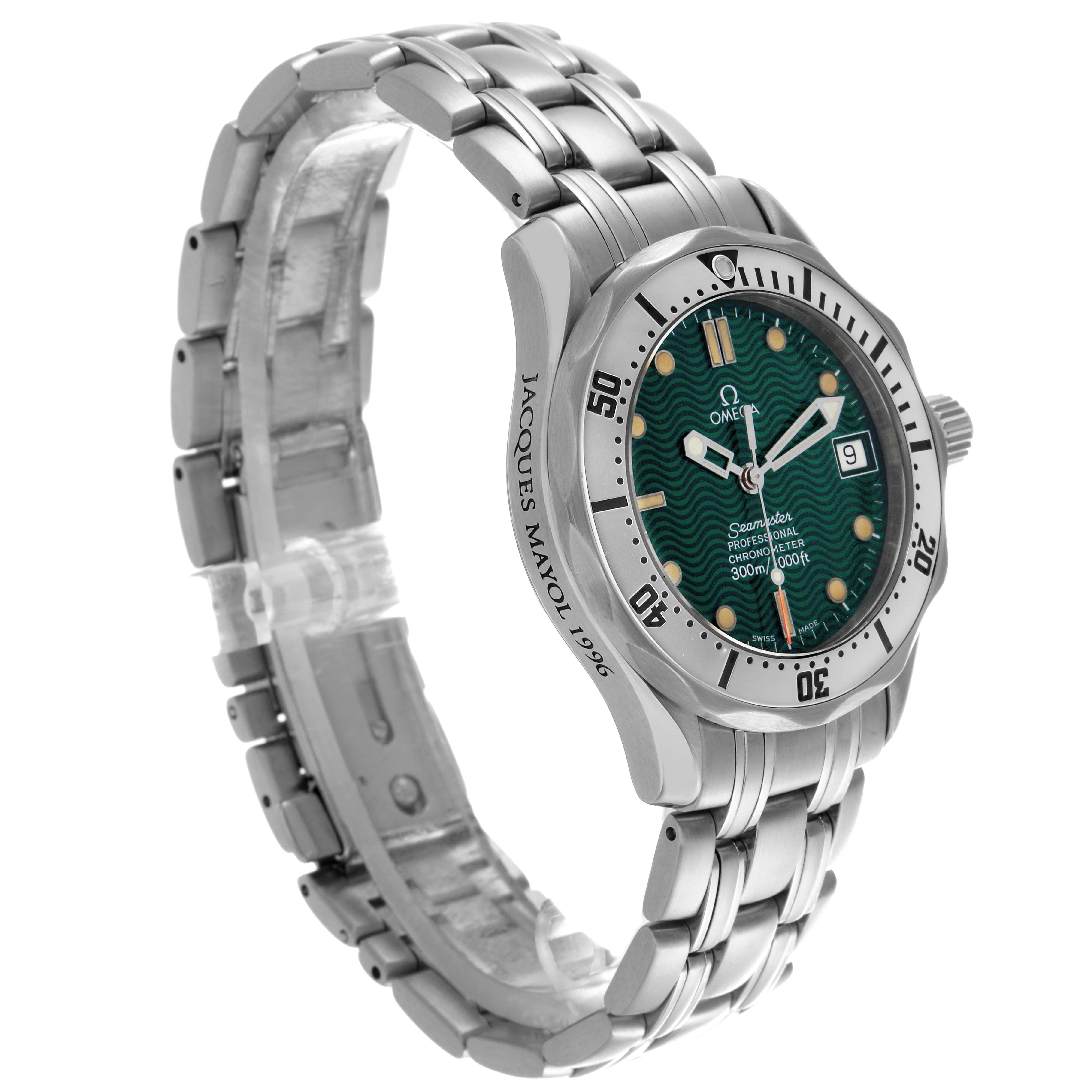 Omega Seamaster Midsize Jacques Mayol Limited Edition Mens Watch 36.25 MM 2553.41.00