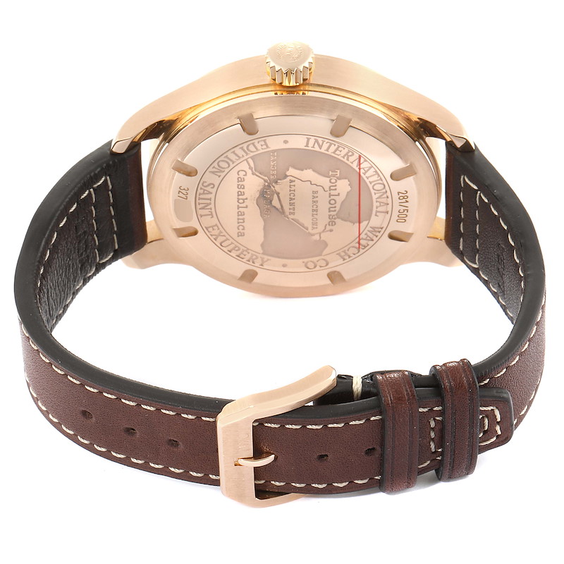 IWC Pilot Saint Exupery Rose Gold Limited Edition Watch IW320103