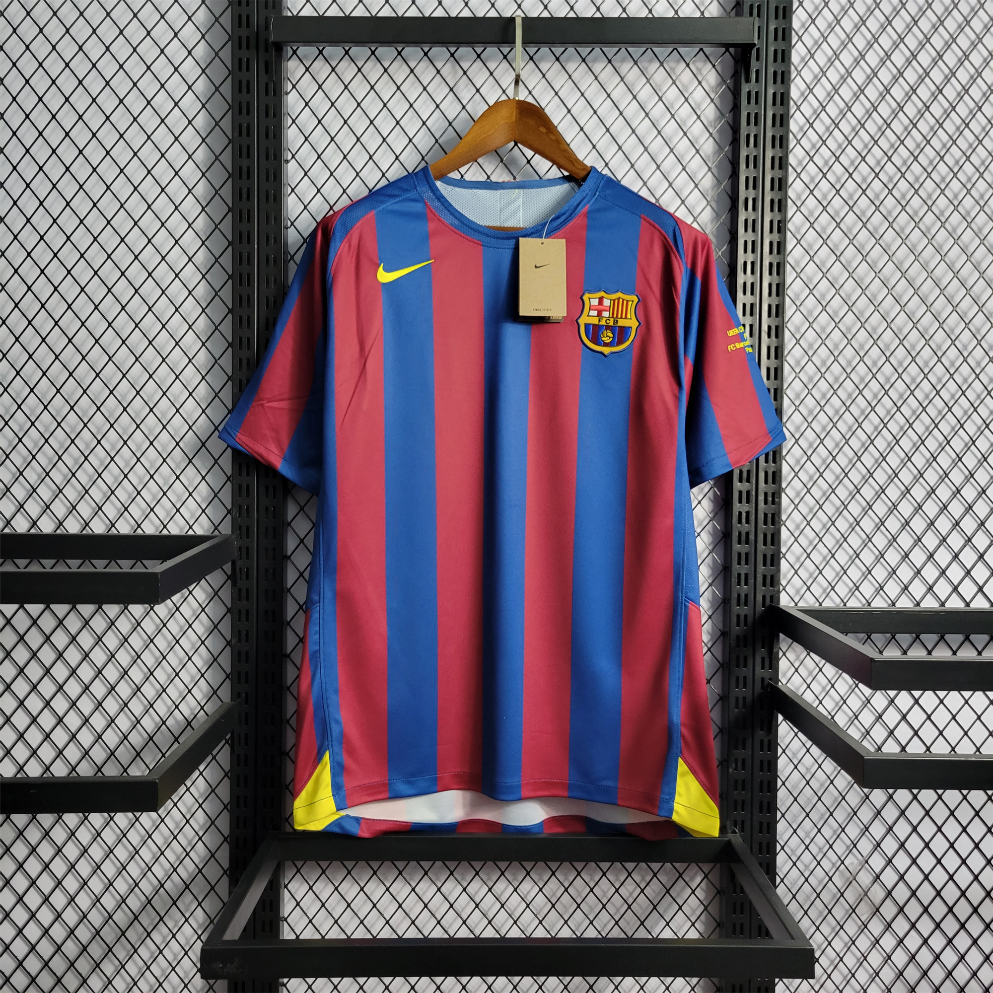Retro Barcelona 05-06 Home Stadium Jersey - UEFA Champions League Final