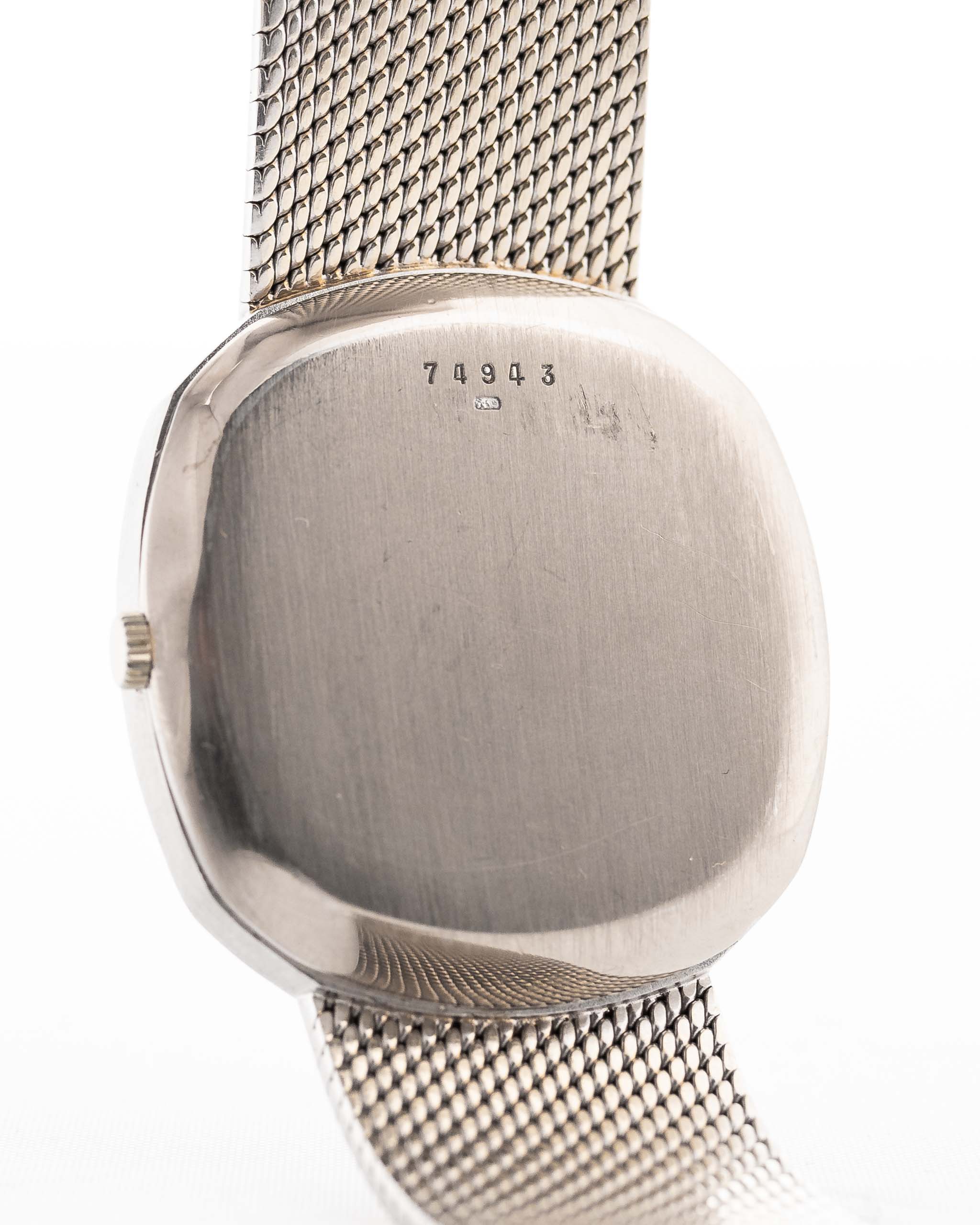 Audemars Piguet Ellipse 18k Diamond Black 1970s
