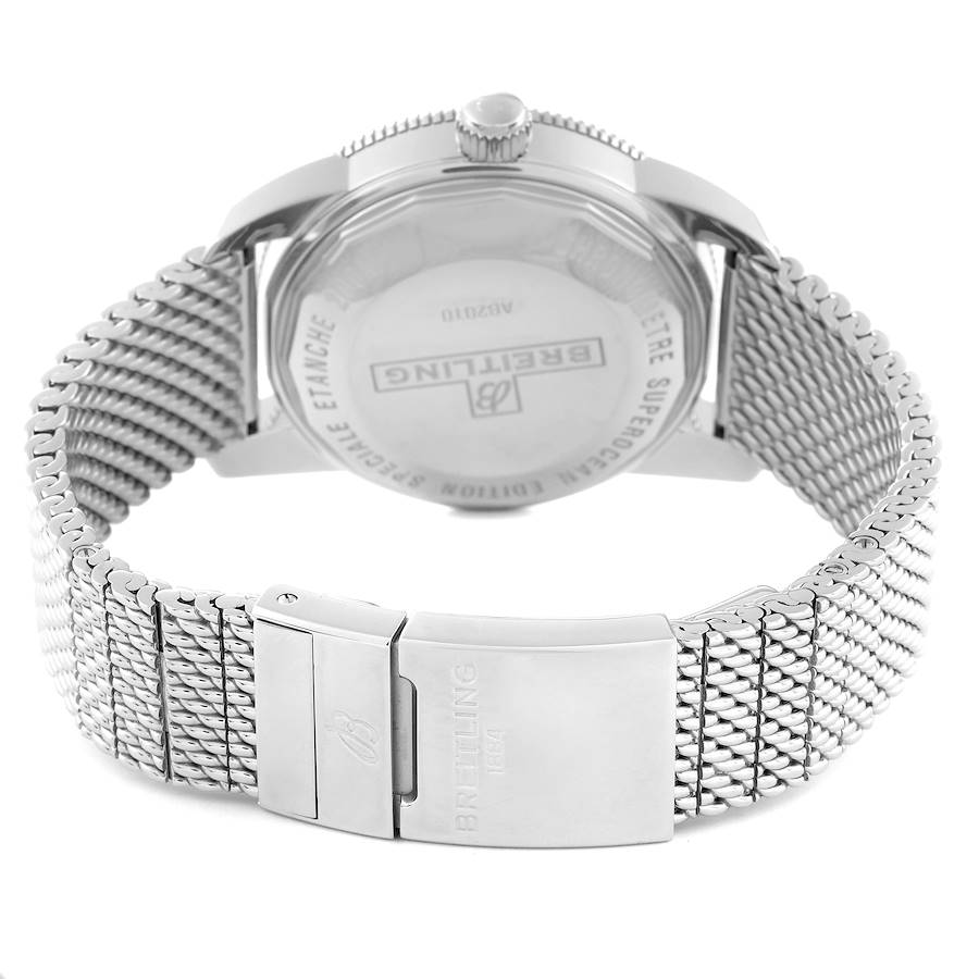Breitling Superocean Heritage II 42 Black Dial Steel Watch AB2010