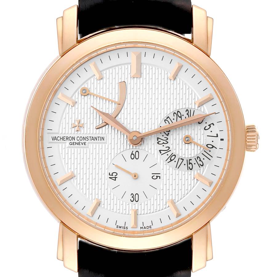 Vacheron Constantin Malte Power Reserve Date Rose Gold Mens Watch 83060