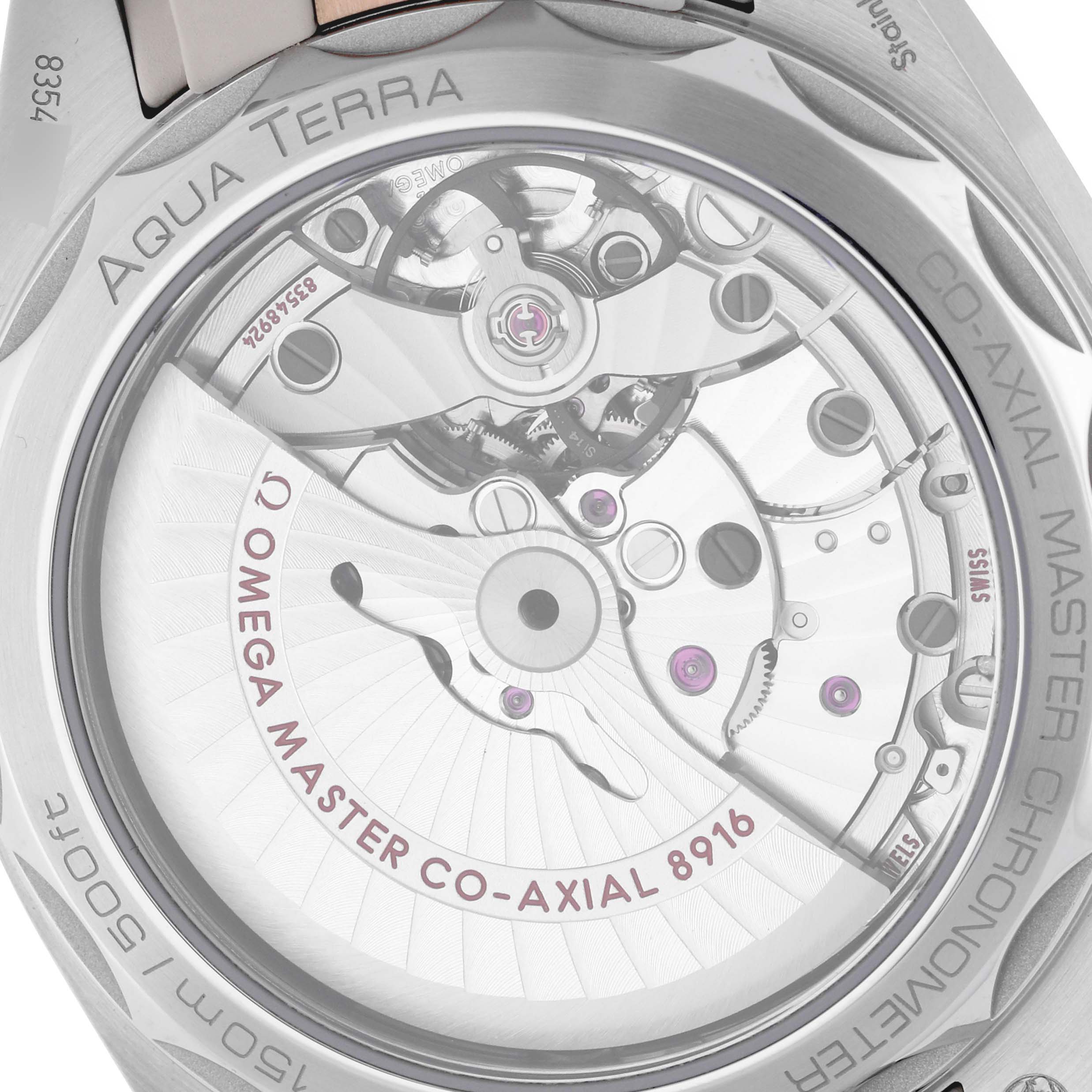 Omega Seamaster Aqua Terra Steel Rose Gold Watch 41.0 MM 220.22.41.21.03.001