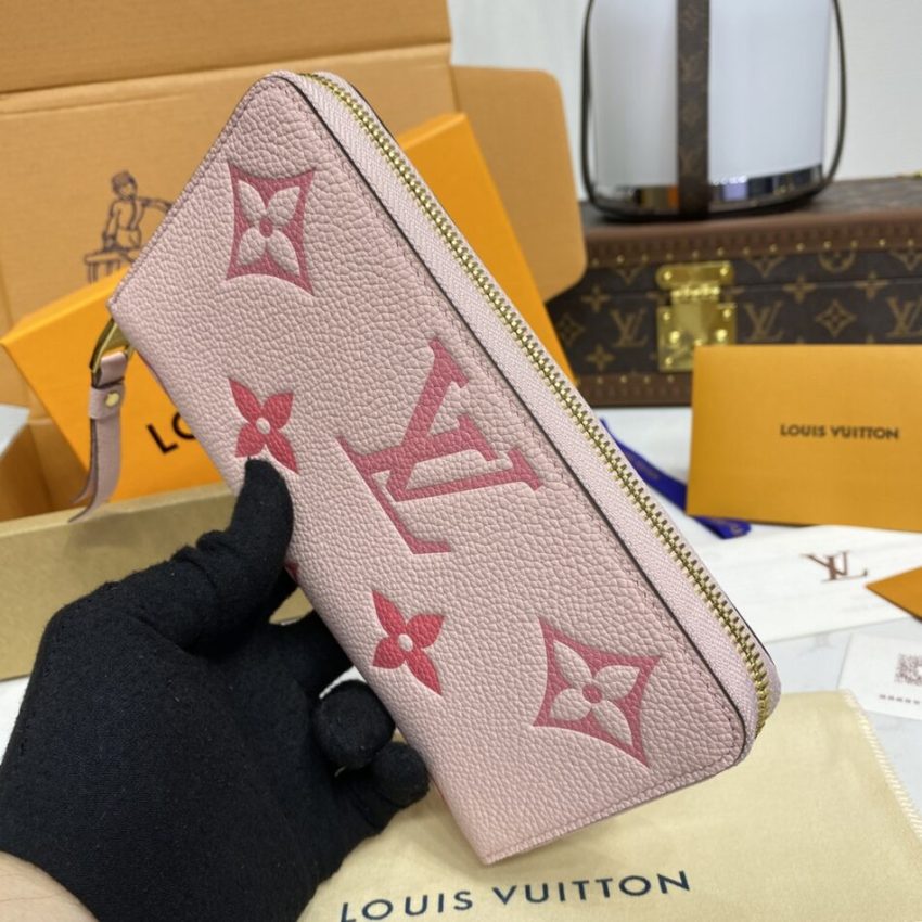 Louis Vuitton Zippy Wallet Pink
