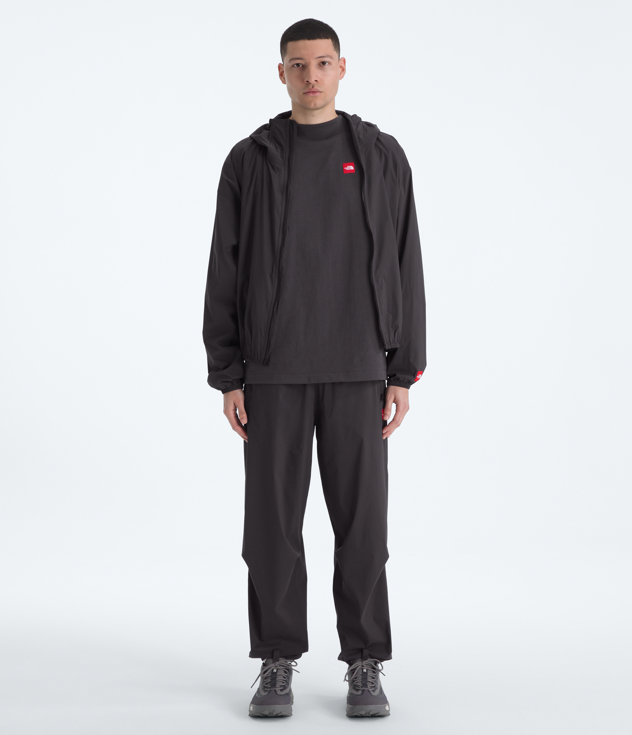 Men’s TNF™ Red Box Long-Sleeve Tee