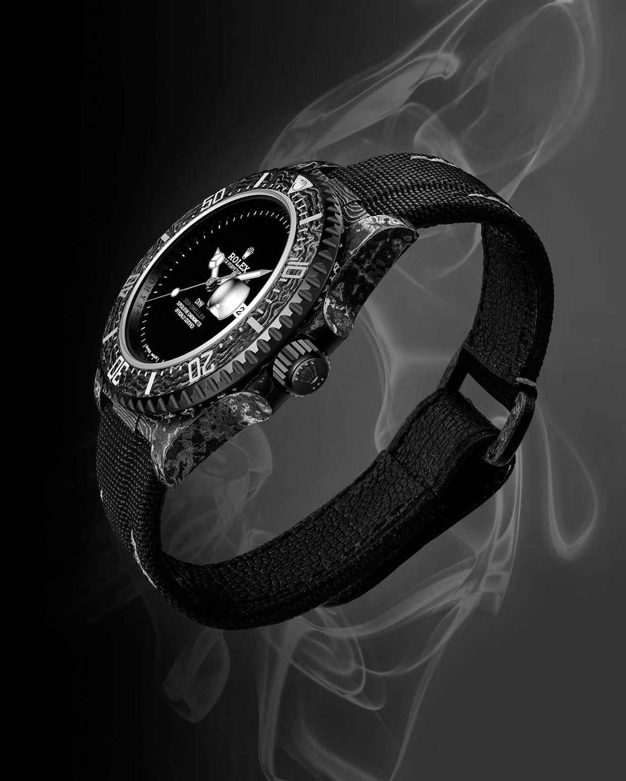 NTPT Carbon DiW Rolex Sea Dweller GHOST