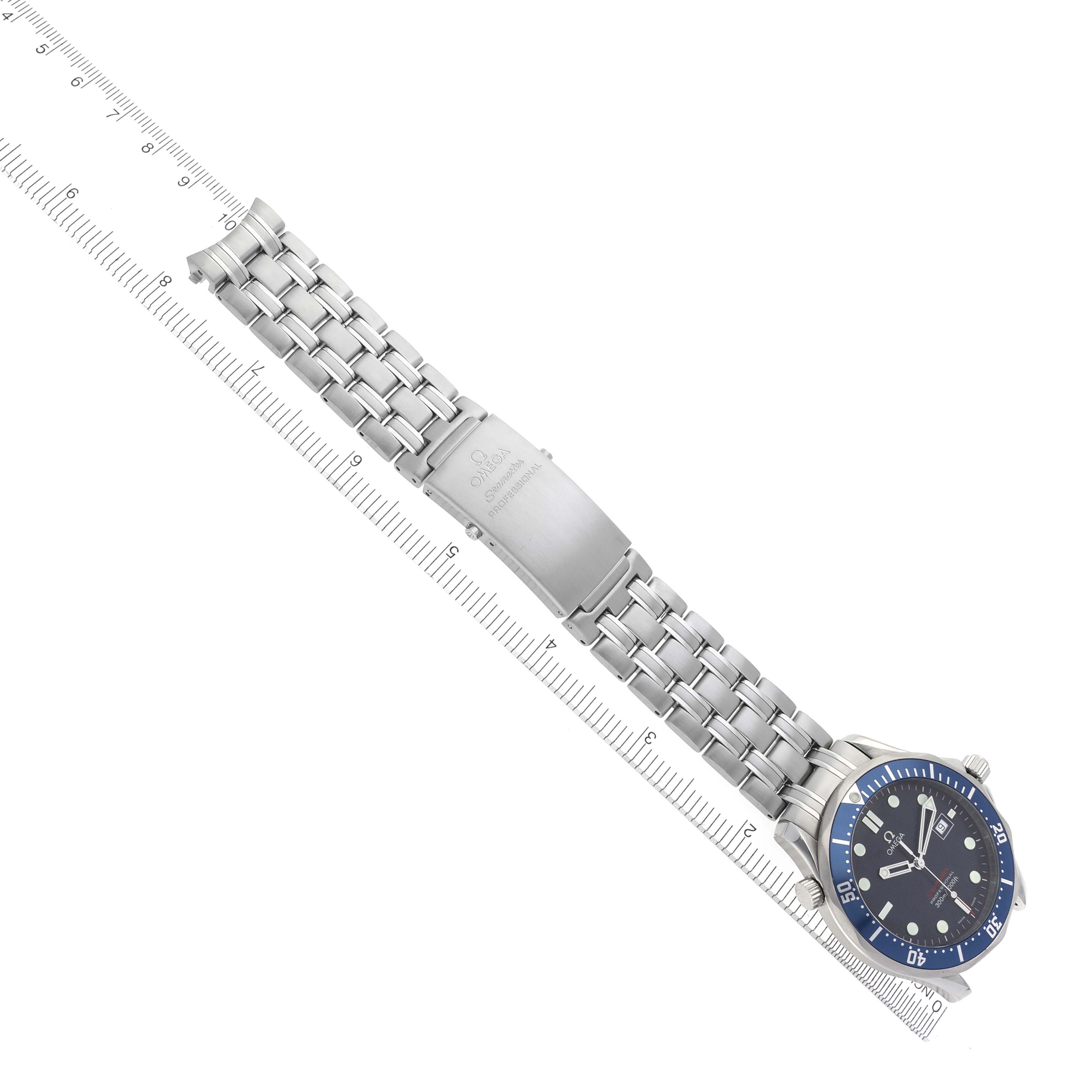 Omega Seamaster 300M Blue Dial Steel Mens Watch 41.0 MM 2221.80.00
