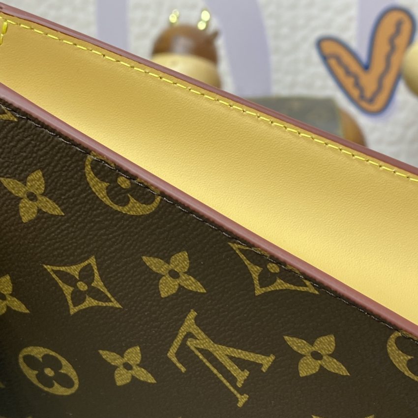 Replica Louis Vuitton Pochette Voyage Canvas Brown