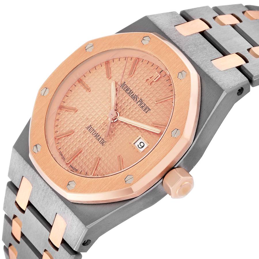 Audemars Piguet Royal Oak Tantalum Rose Gold Mens Watch 15000TR
