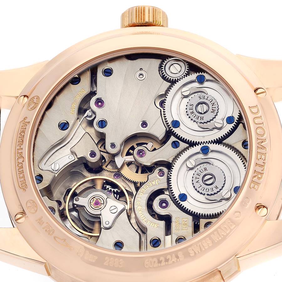 Jaeger Lecoultre Duometre Quantieme Lunaire Rose Gold Watch Q6042521