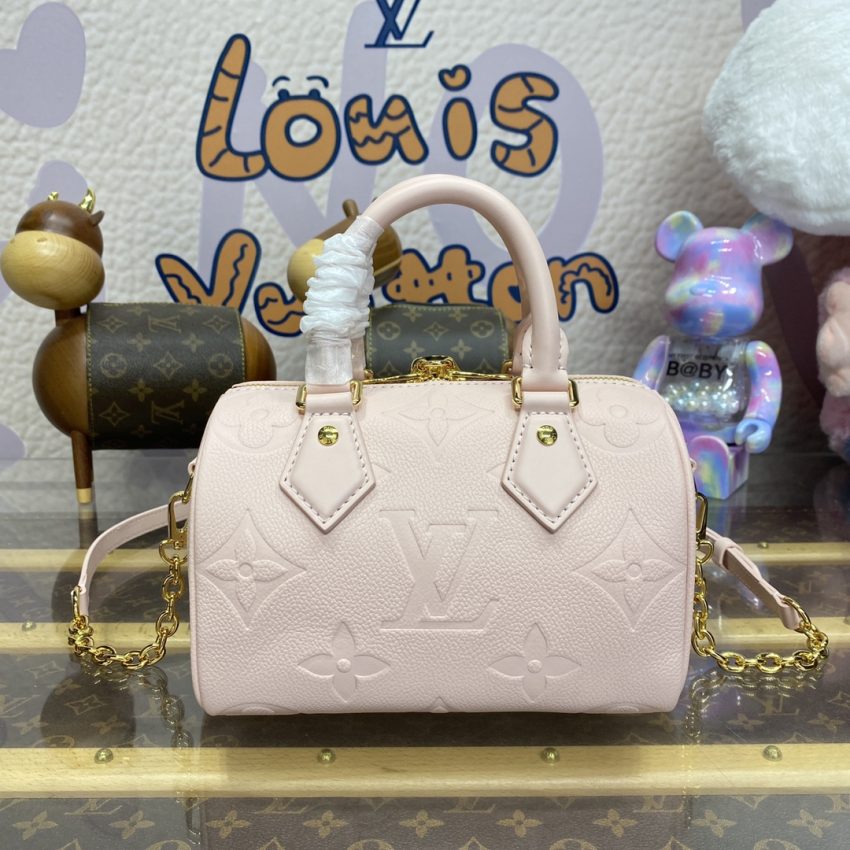 Replica Louis Vuitton Speedy Bandouliere 20 Pink