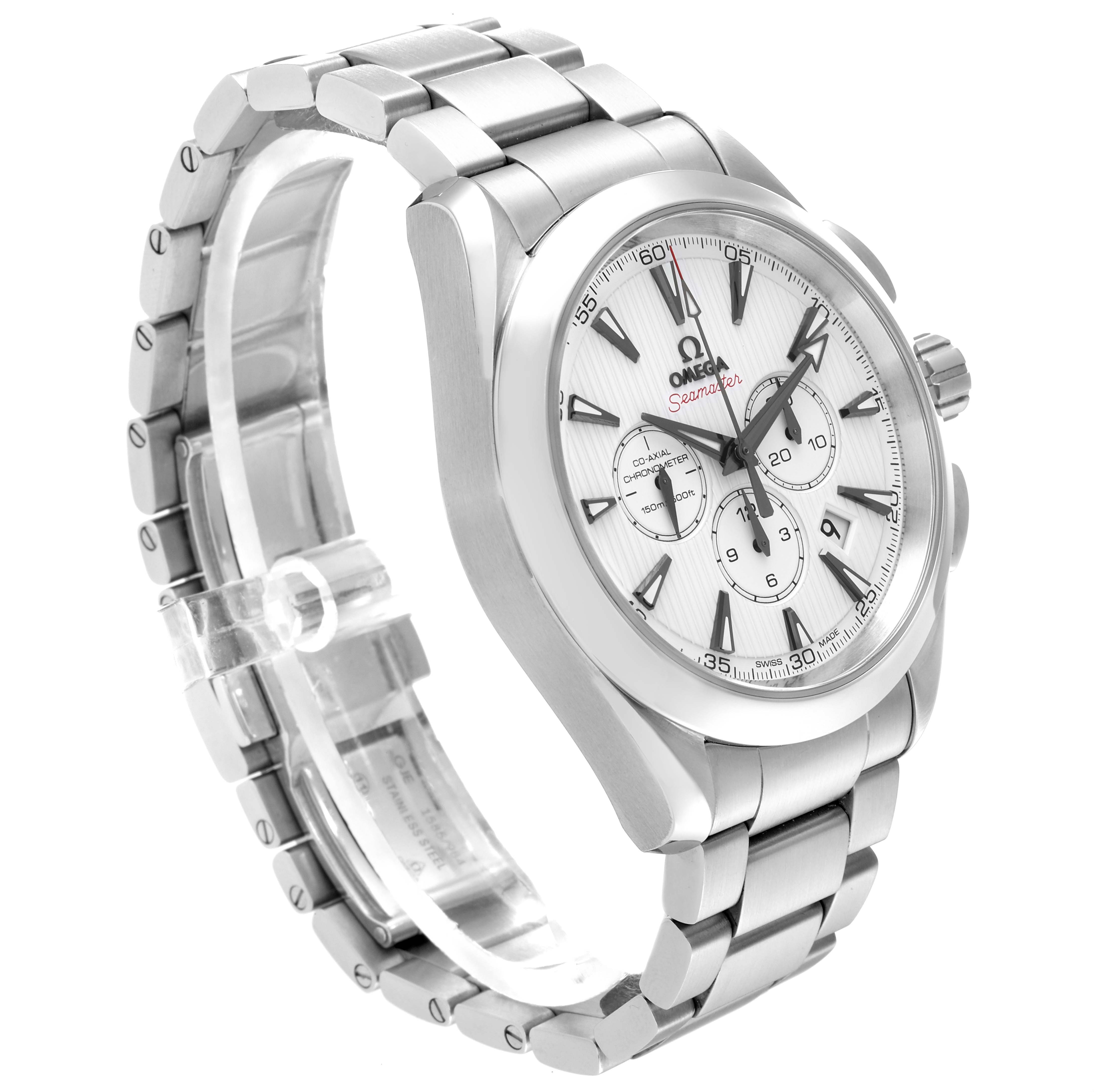 Omega Seamaster Aqua Terra Chrono Steel Mens Watch 44.0 MM 231.10.44.50.04.001