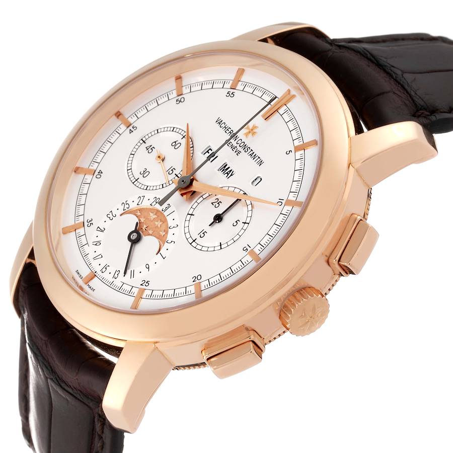 Vacheron Constantin Traditionnelle Perpetual Calendar Rose Gold Mens Watch 47292/000R