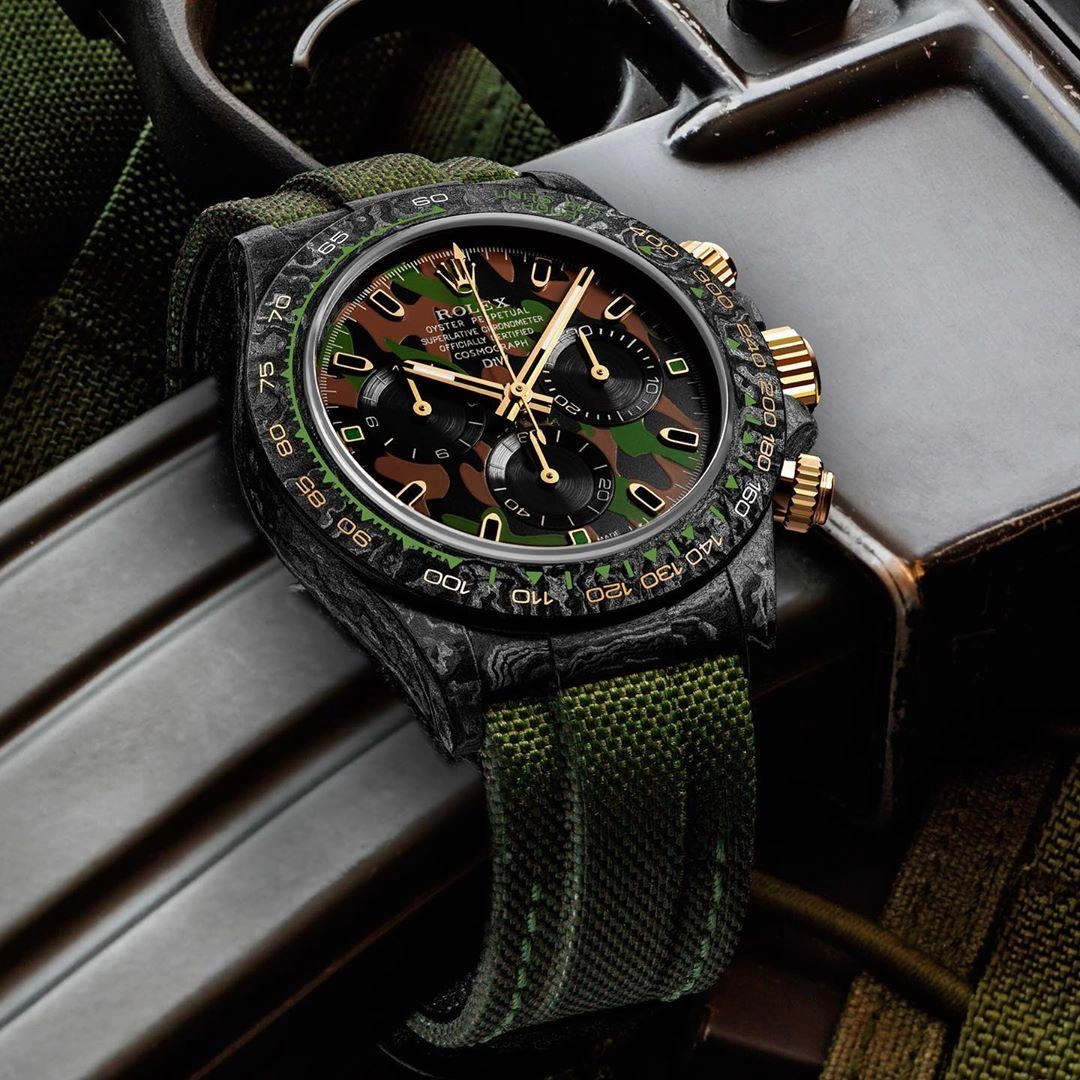 DiW Rolex Daytona "MILITARY GREEN UNIQUE 2"