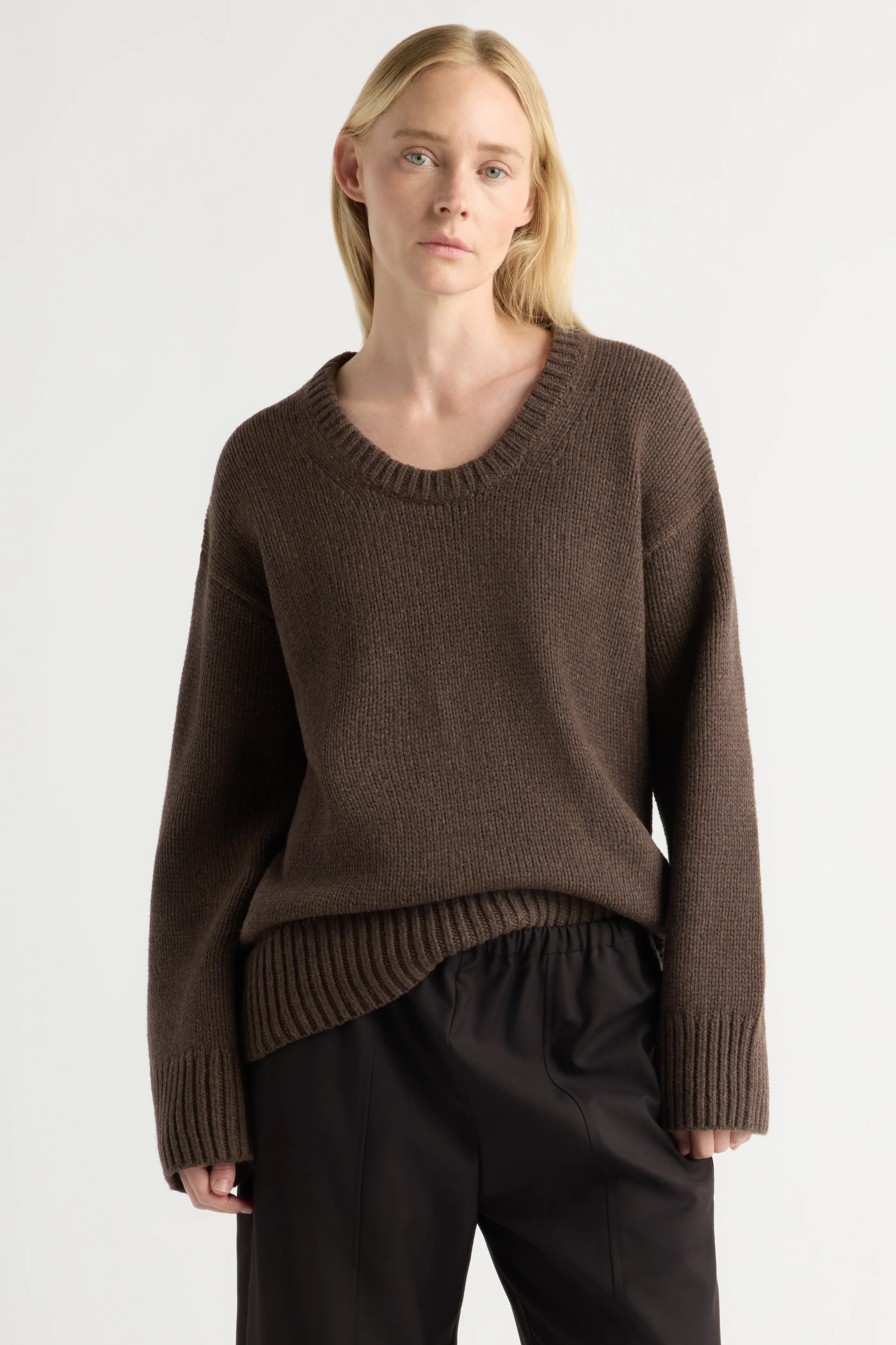 Archie Deep U-Neck Sweater