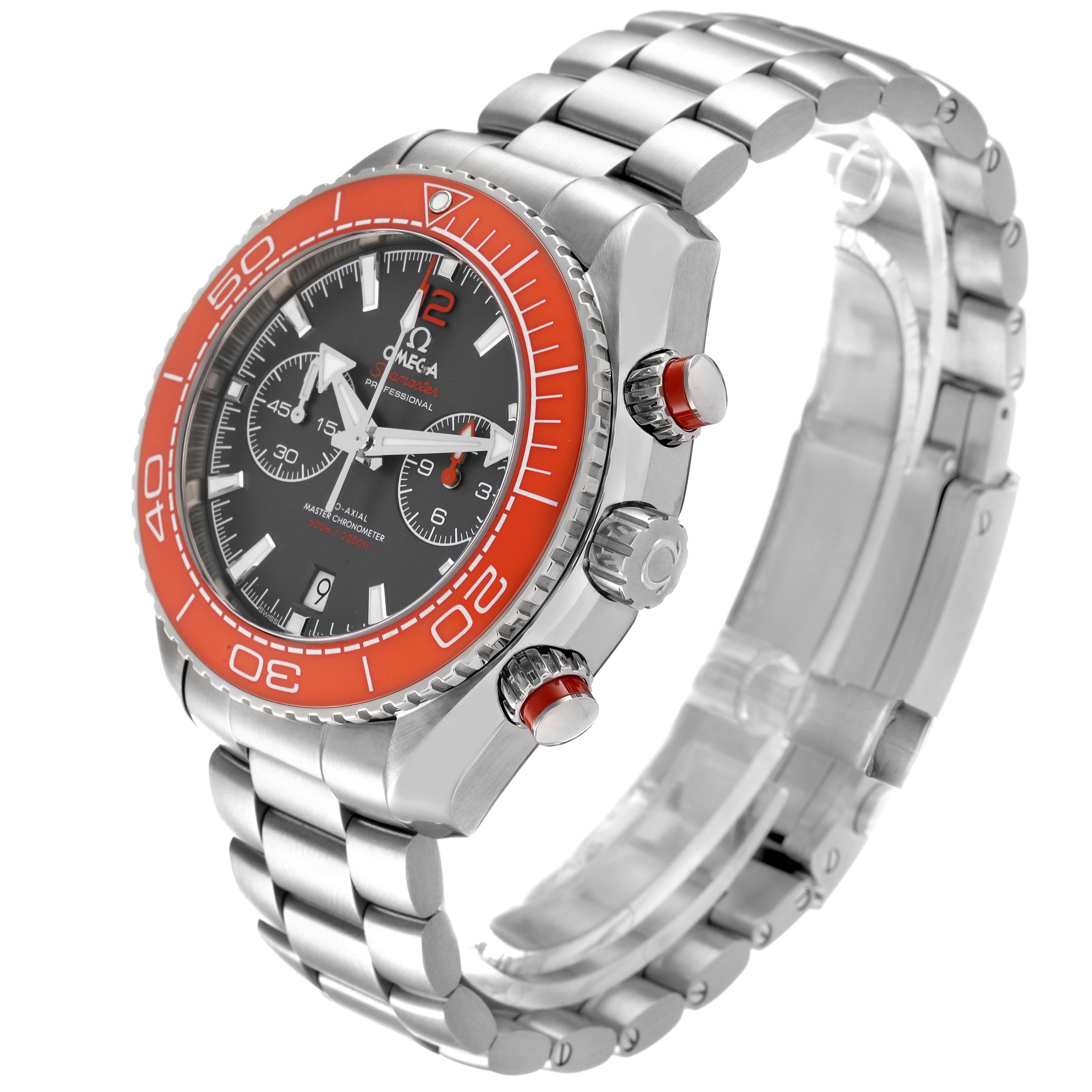 Omega Planet Ocean Chronograph Steel Mens Watch 45.5 MM 215.30.46.51.99.001