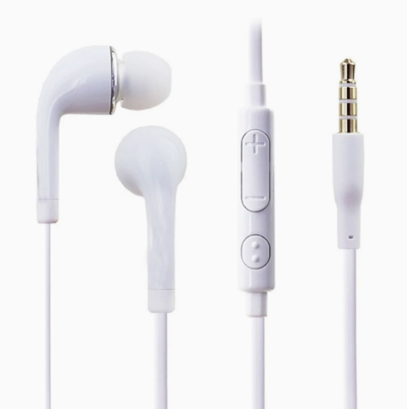 Classic Comfort-Fit Wired Earbuds with Volume Control