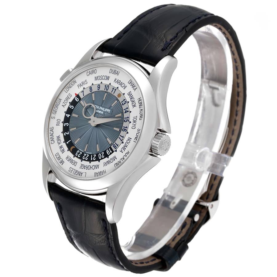 Patek Philippe World Time Complications Platinum Mens Watch 5130P
