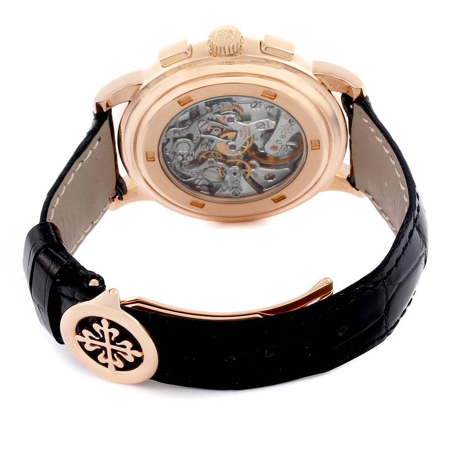 Patek Philippe Complications Chronograph Rose Gold Mens Watch 5070R