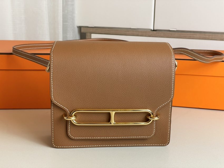 Replica Hermès Sac Roulis Brown