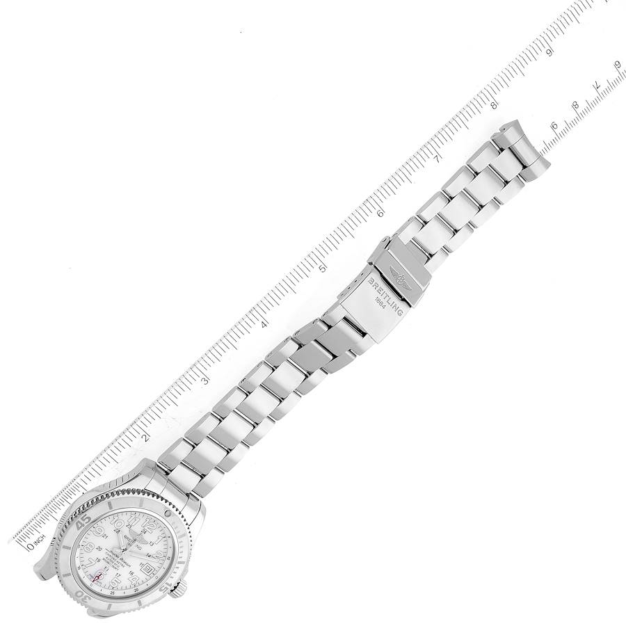 Breitling Superocean II White Dial Steel Mens Watch A17365