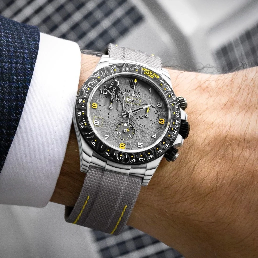DiW Rolex Daytona "SPACE MISSION" In Quartz Fiber