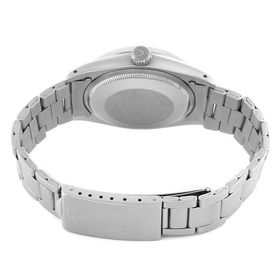 Rolex Date Silver Dial Steel Vintage Mens Watch 1500