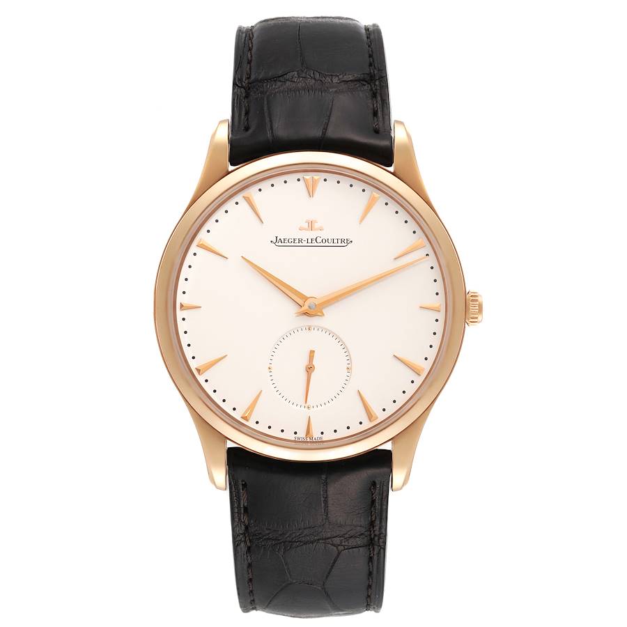 Jaeger LeCoultre Master Grande Ultra Thin Rose Gold Mens Watch Q1352520