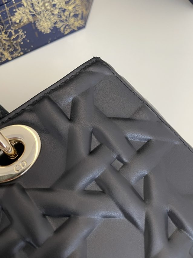Replica Dior Lady D – Joy Large Bag Black New