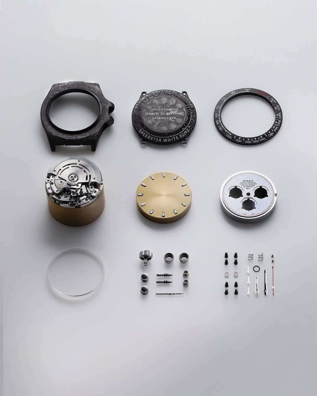 NTPT Carbon Rolex DiW Daytona "SPEEDSTER WHITE"