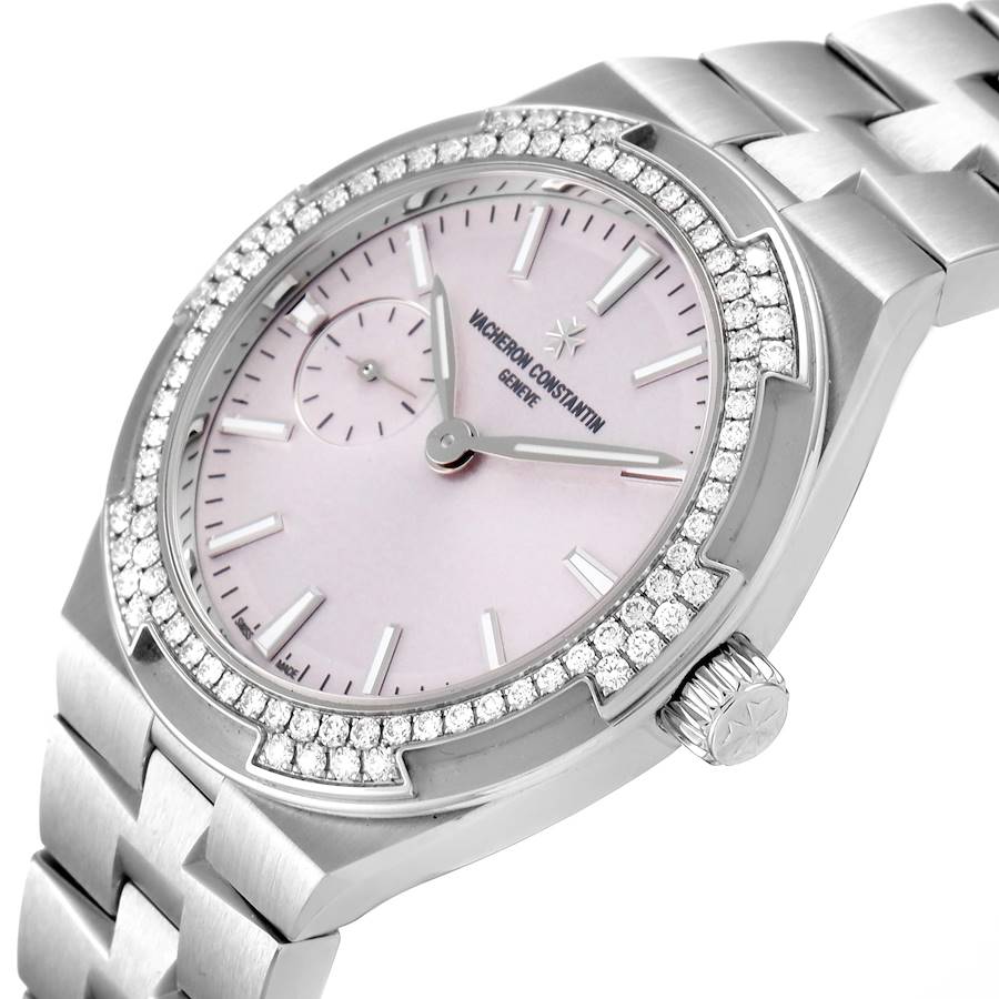 Vacheron Constantin Overseas 37 Steel Diamond Ladies Watch 2305V