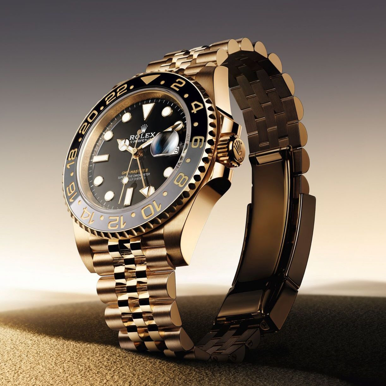 Rolex GMT-Master II NEW RELEASE 2023 Jubilee 18ct Yellow Gold 126718GRNR-0001 New