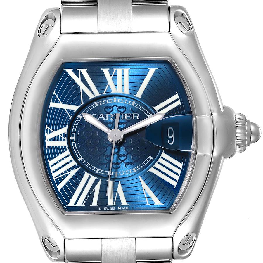 Cartier Roadster XL 100th Anniversary Steel Mens Watch W6206012