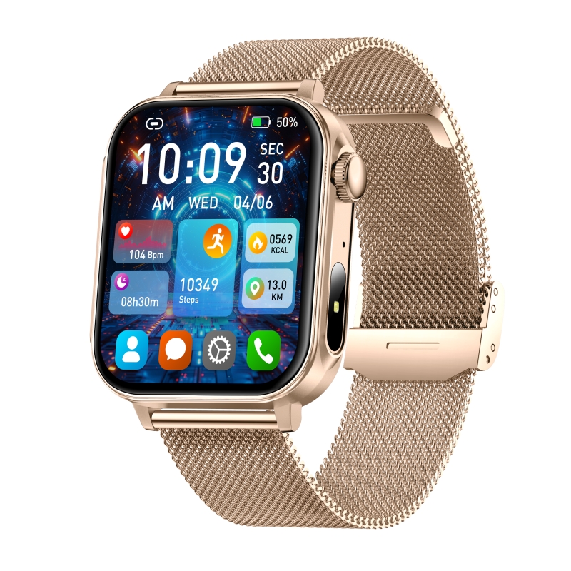 Type-c Charging Smartwatch HD Screen Bluetooth Calling Health Monitoring Long Battery Smart Watch