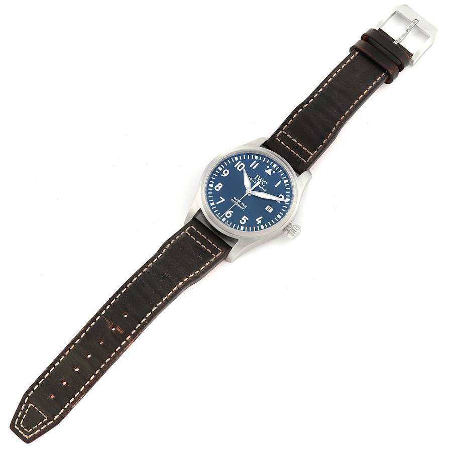IWC Pilot Mark XVIII Le Petit Prince Blue Dial Mens Watch IW327004