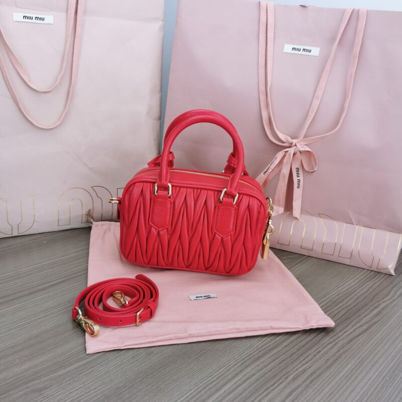 Replica Miu Miu Arcadie Small Red