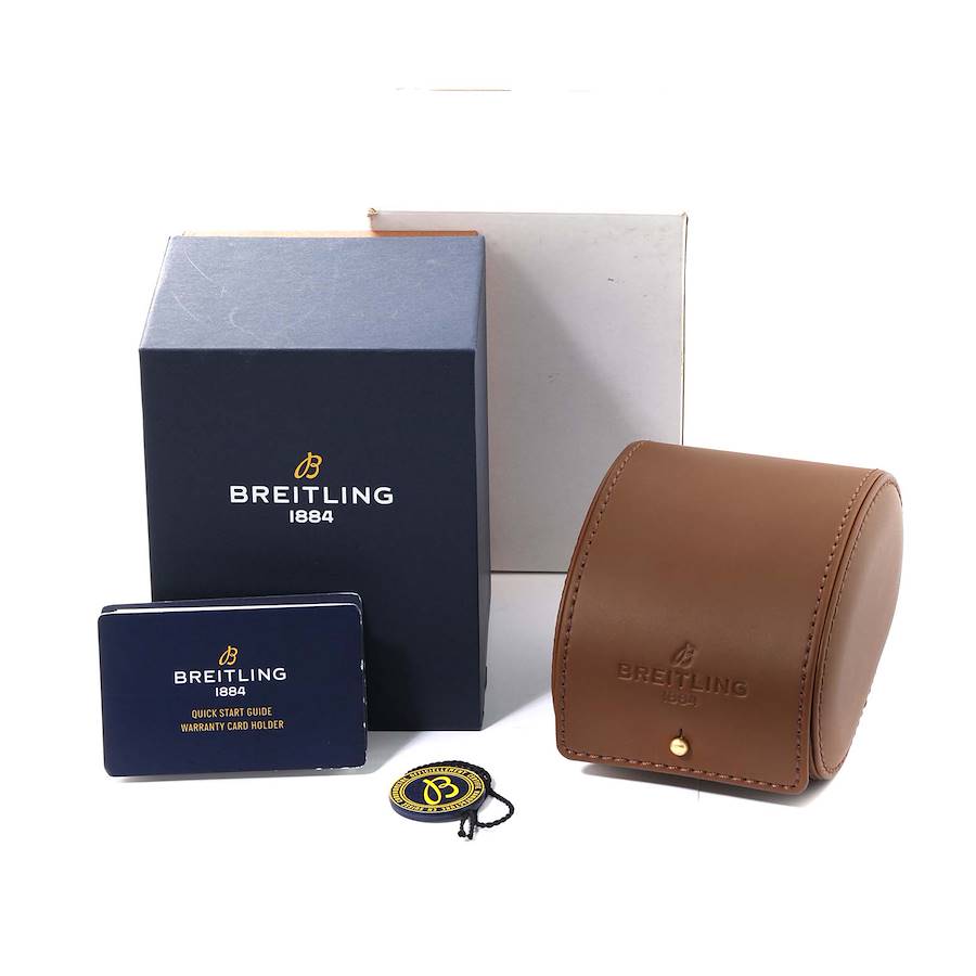 Breitling SuperOcean Heritage II 42 Black Dial Steel Mens Watch AB2010