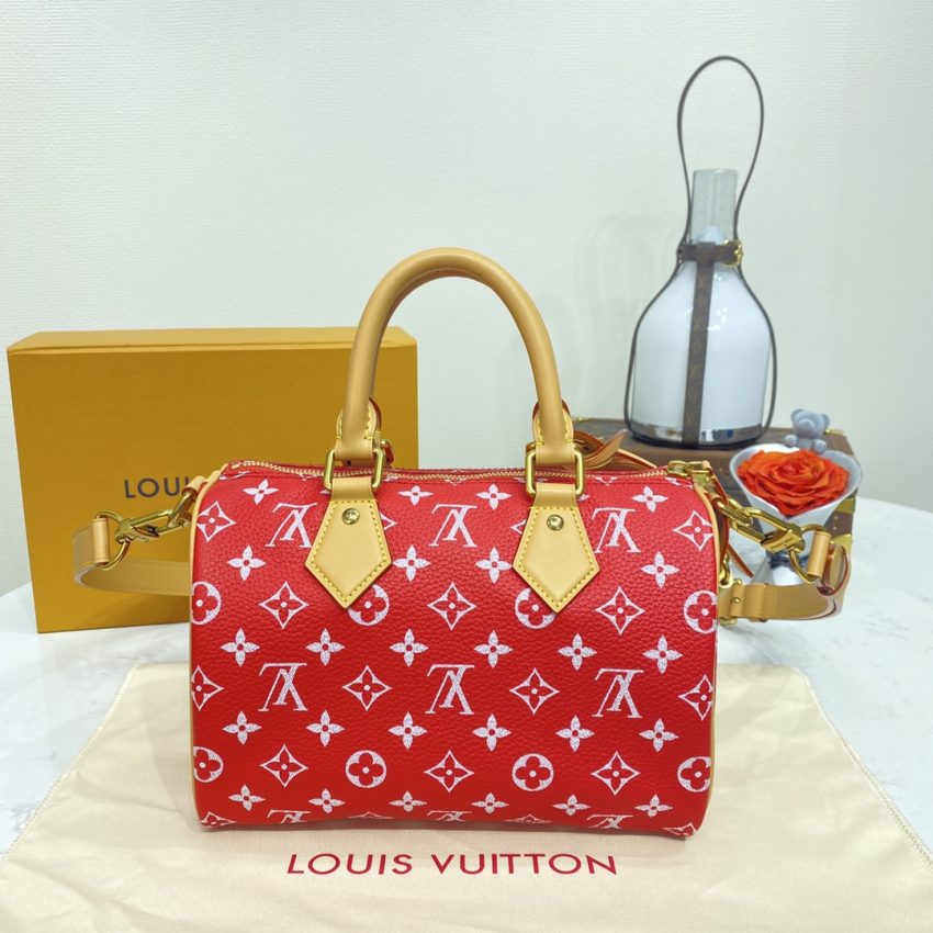 Replica Louis Vuitton Speedy P9 Bandouliere 25 Red