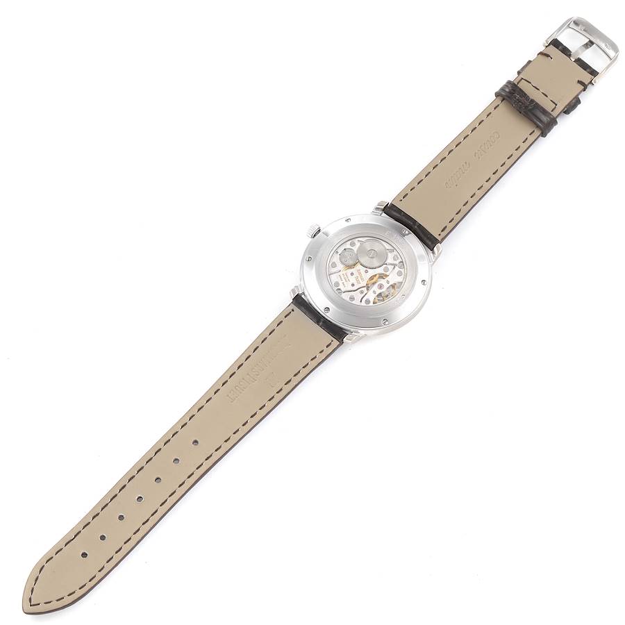 Audemars Piguet Jules 18k White Gold Silver Dial Mens Watch 15056BC